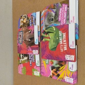 AMINAL PLANET Valentine's Animal fun facts 35 Cards and 1 for Teacher